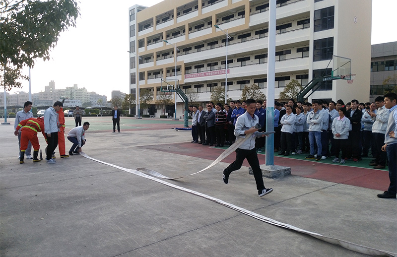 爱游戏官网公司惠南工厂开展消防疏散演练活动