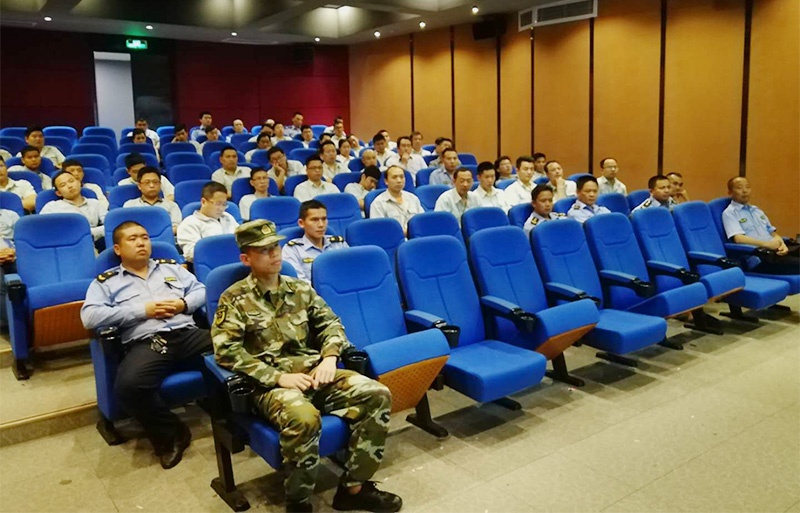 惠南消防中队到惠州爱游戏官网开展消防安全知识培训